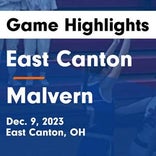 Basketball Game Recap: Malvern Hornets vs. East Canton Hornets