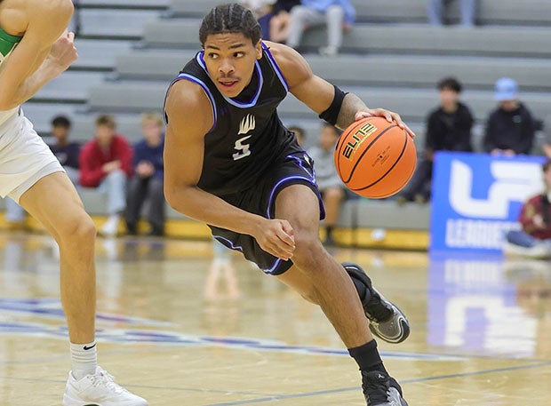 Top 10 Arkansas signee Darius Acuff helps IMG Academy ascend to top spot in National Top 10. (Photo: Terry Cullop)