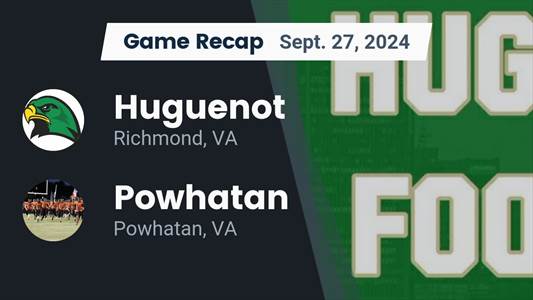 Football Recap: Powhatan Skates Past Clover Hill with Ease