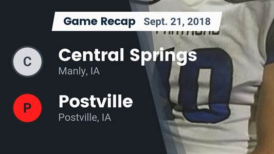 Football Game Preview: Central Springs vs. Starmont