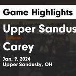 Basketball Game Recap: Upper Sandusky Rams vs. Carey Blue Devils
