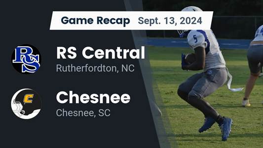 Football Recap: Chesnee Sets Scoring Season-High Against R-S Cen