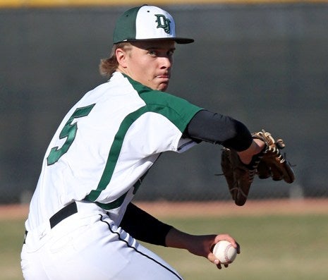 Left-hander Mitch Menard has led a stellar D'Evelyn pitching staff in the early going with a 2-0 record and a 1.56 ERA.