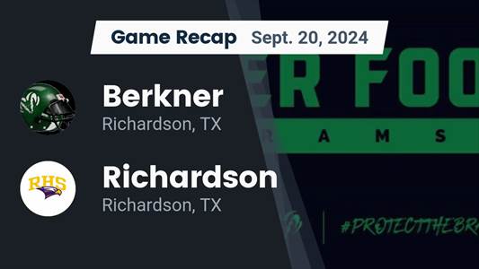 Football Game Preview: Berkner Rams vs. Nimitz Vikings