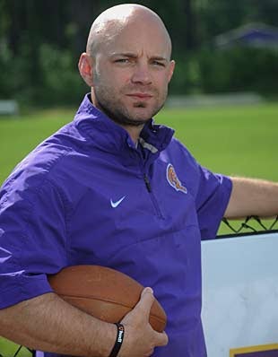 Head coach Kyle Richardson
