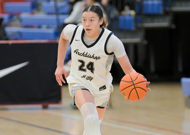 Michigan commit Devin Cosgriff could be a key for No. 3 Archbishop Mitty in its MaxPreps Game of the Week battle against No. 1 Ontario Christian on Saturday. The MaxPreps Top 25 showdown will be streamed free on MaxPreps.com and its YouTube page. (PHOTO: Darin Sicurello)