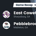 Football Game Recap: Pebblebrook Falcons vs. East Coweta Indians