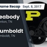 Football Game Preview: Peabody vs. Union City