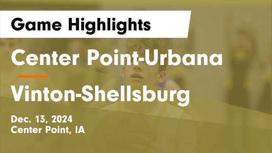 Basketball Game Preview: Center Point-Urbana Stormin' Pointers v