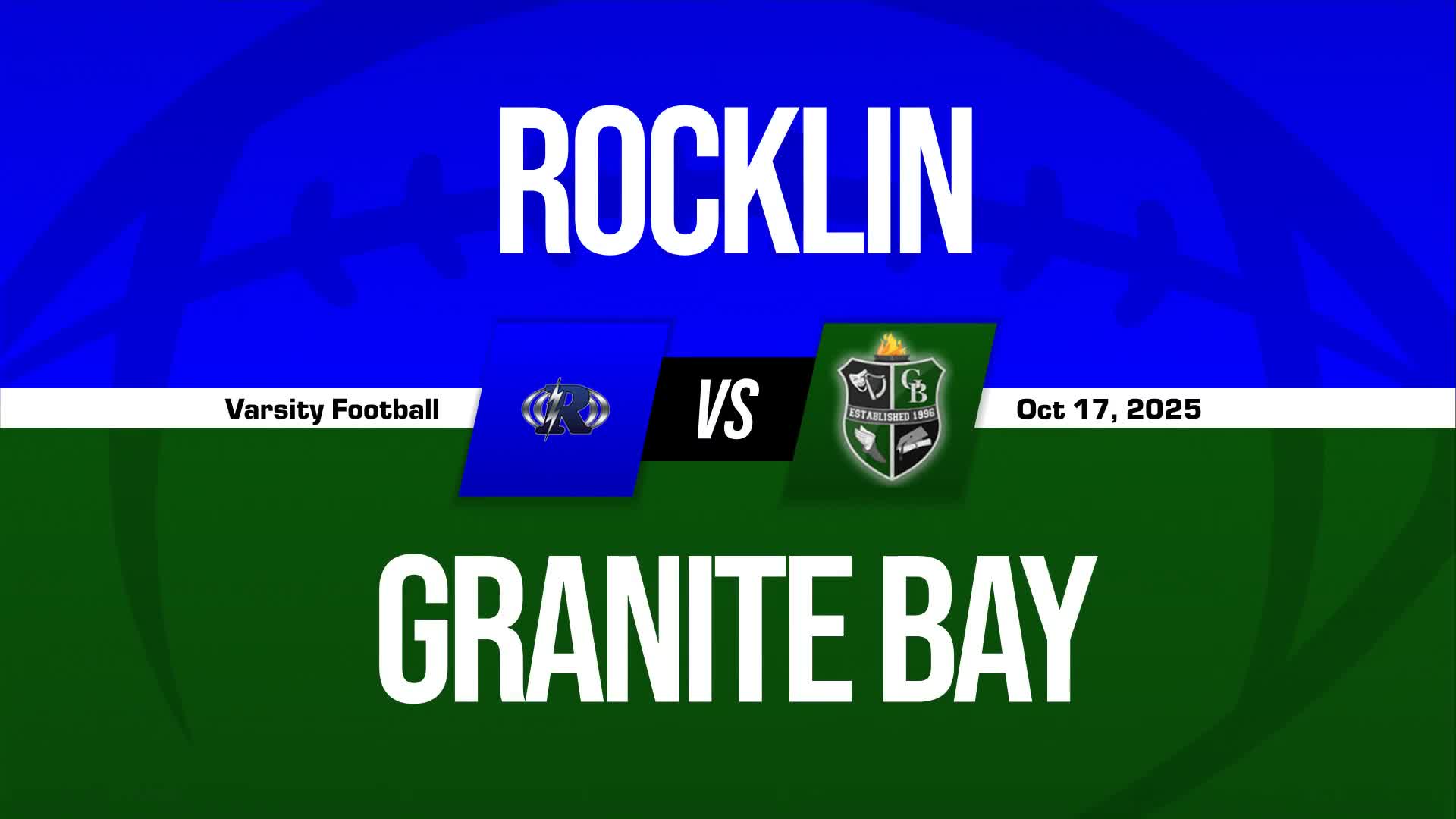 Football Game Preview: Rocklin Thunder vs. Del Oro Golden Eagles + How To Watch