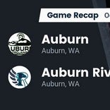 Football Game Preview: Auburn Riverside Ravens vs. Juanita Ravens