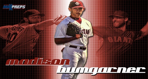 Bumgarner was clutch as a prep, too