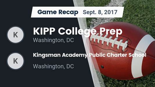 Football Game Preview: KIPP College Prep vs. Kingsman Academy