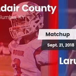 Football Game Recap: Adair County vs. Larue County