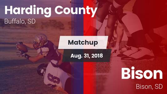 Football Game Recap: Harding County vs. Bison