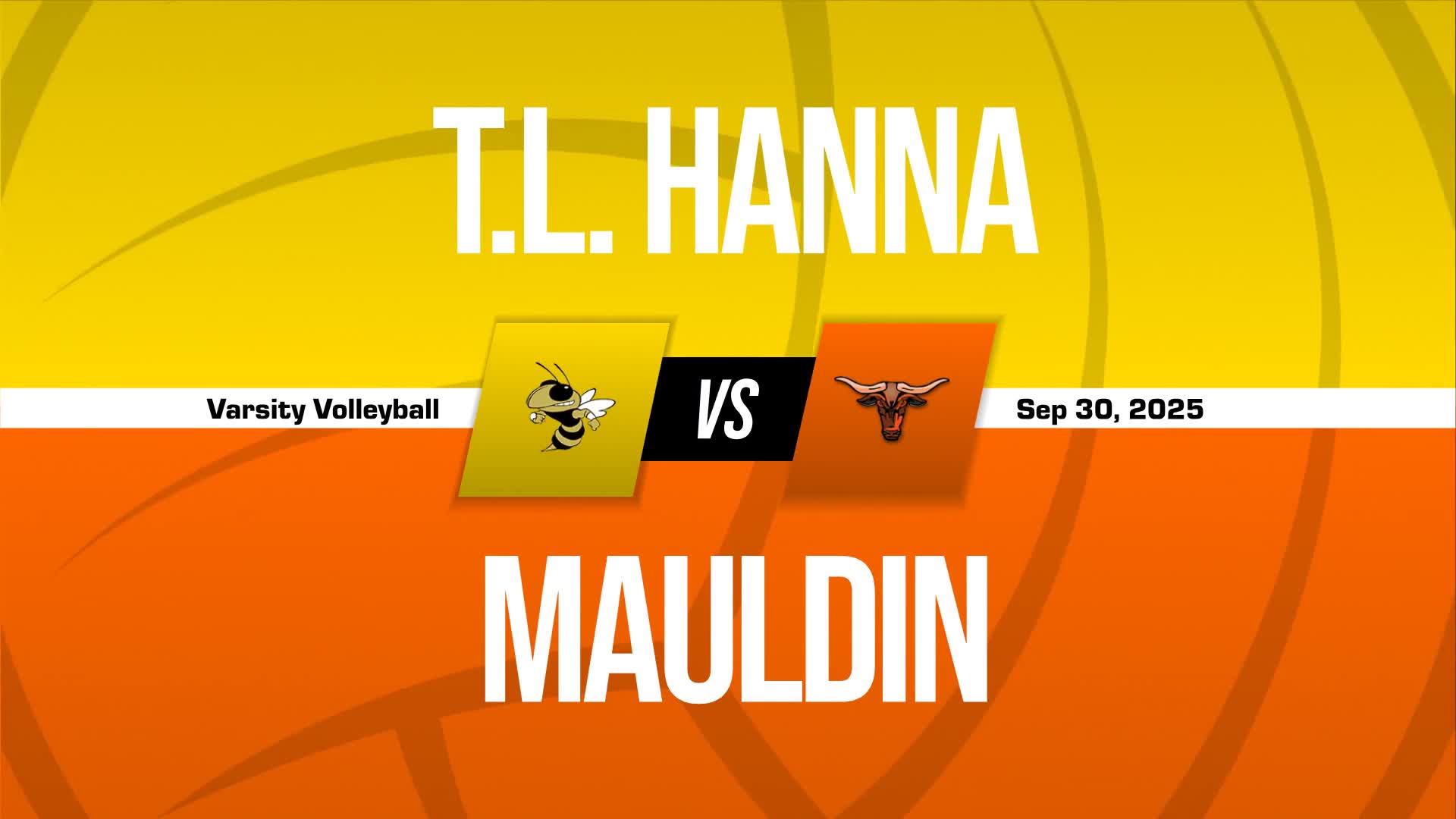 Volleyball Game Preview: T.L. Hanna Yellow Jackets vs. Woodmont Wildcats + How To Watch
