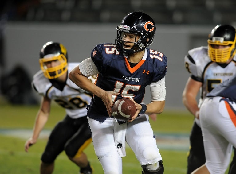 Brad Kaaya led Chaminade to a California Division II state championship and a No. 2 ranking in the Medium School National Rankings.