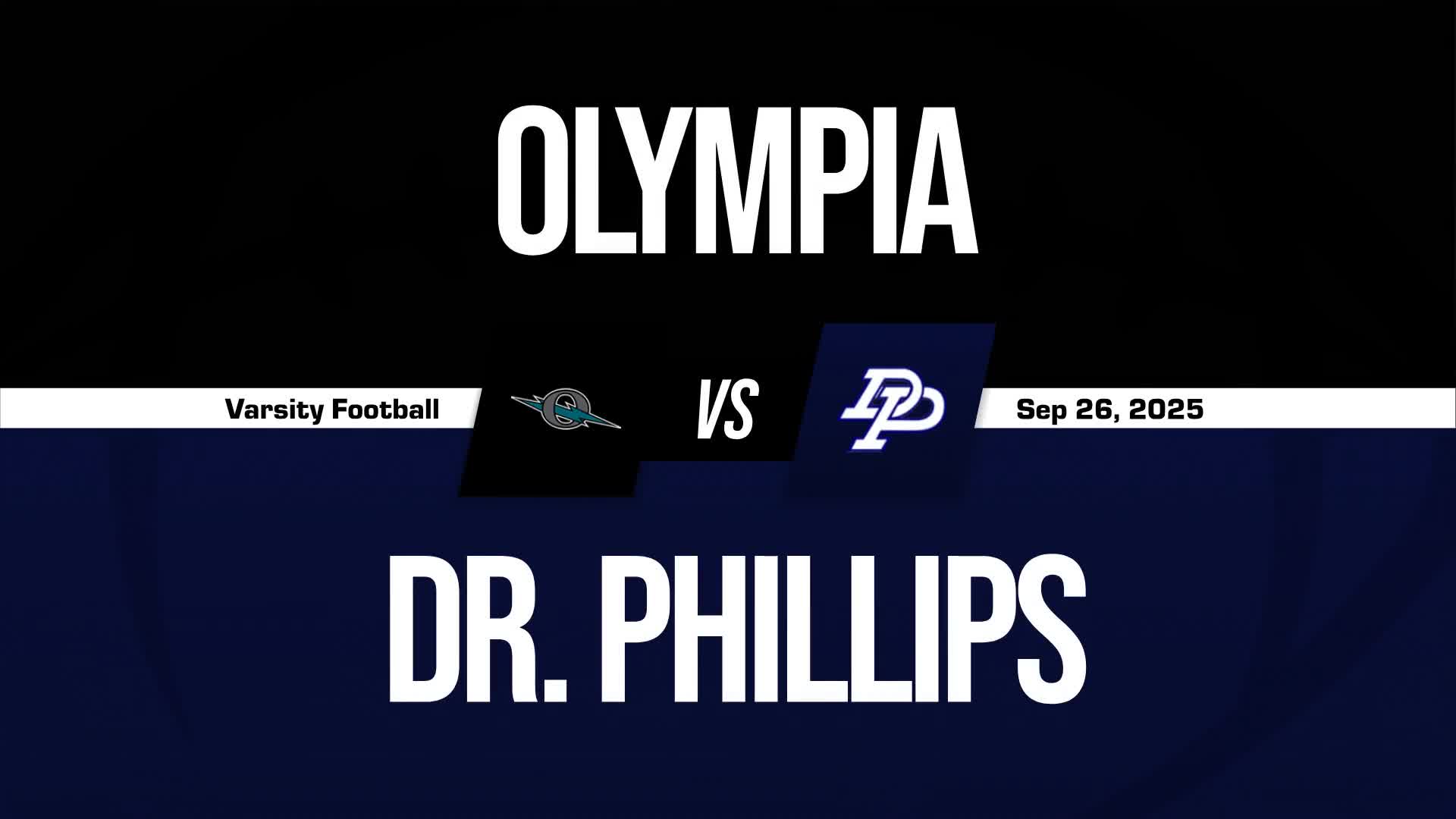 Football Recap: Dr. Phillips Skates Past Olympia with Ease