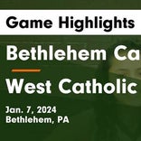 Dynamic duo of  Jasmine Butler and  Ciana Blake lead West Catholic to victory