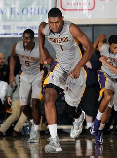Dakari Johnson was a monster forMontverde Academy with 17 points, 17rebounds and seven blocks.