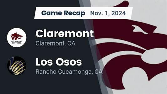 Football Recap: Claremont Takes a Loss