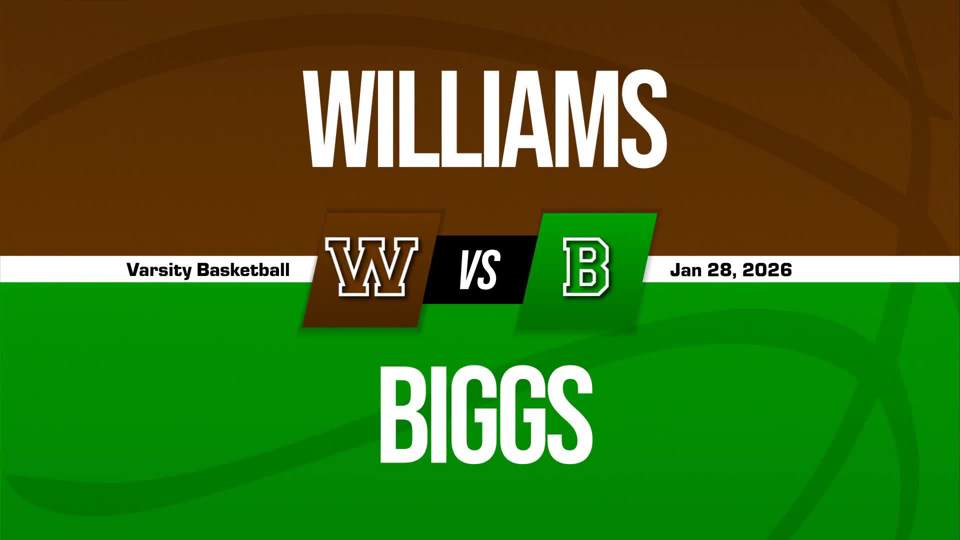 Basketball Game Preview: Biggs Wolverines vs. Williams Yellowjackets
