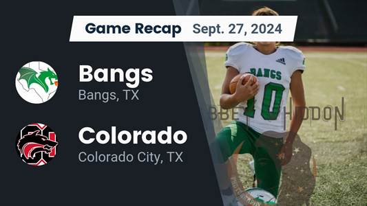 Football Recap: Bangs Comes Up Short
