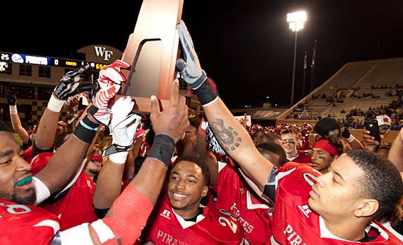 With victories over Butler and Mallard Creek, Page made an improbable run to a 4AA state title.