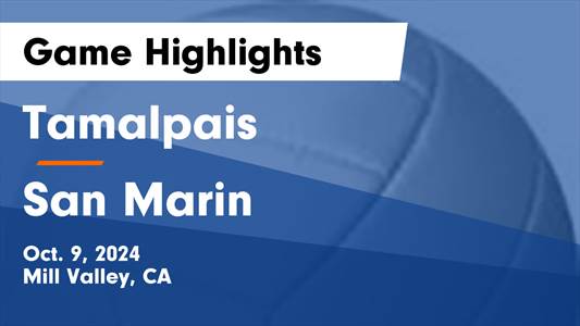 Volleyball Recap: Tamalpais Picks Up 15th Straight Win at Home