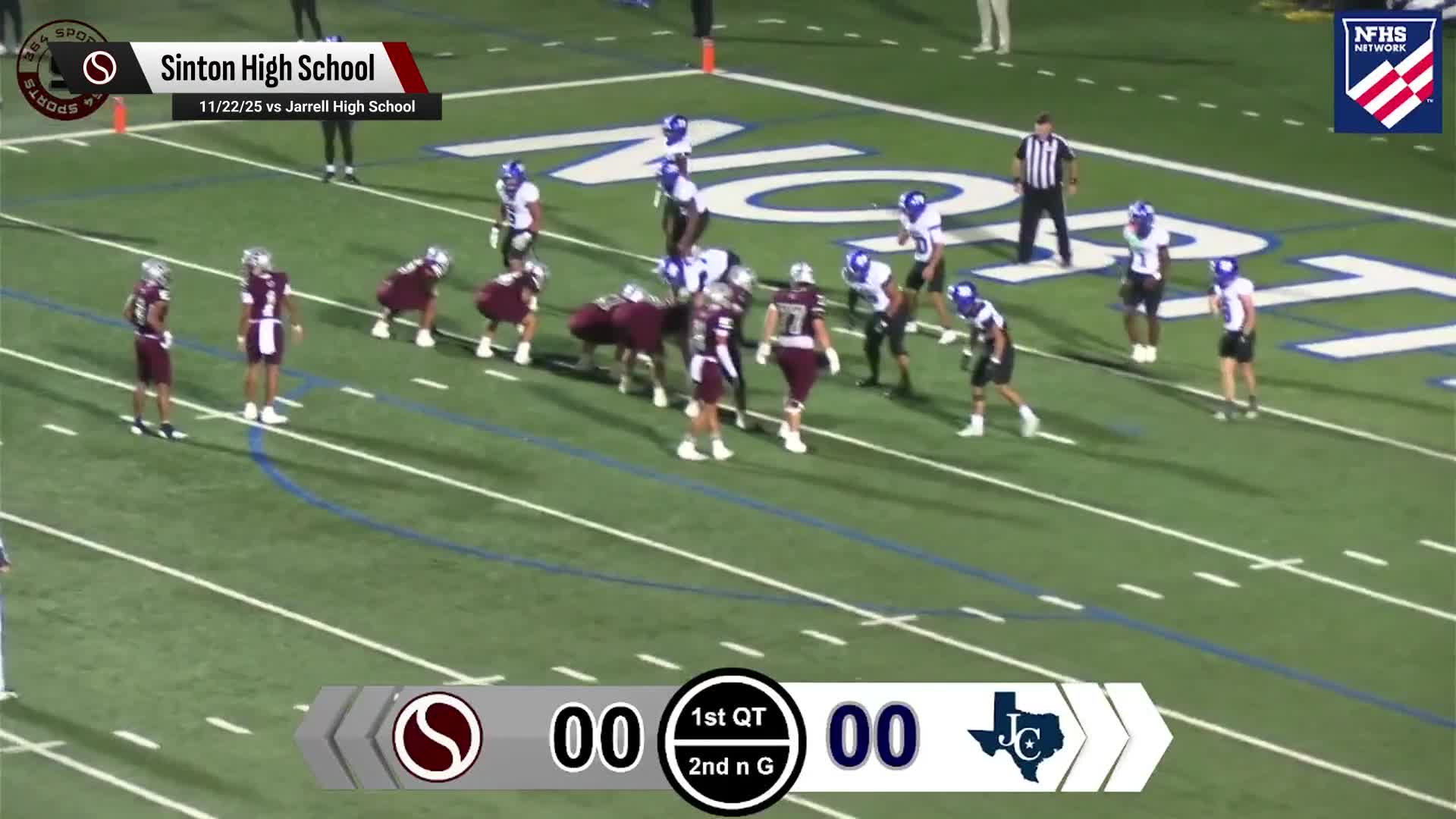 Football Recap: Sinton Takes Down Wimberley in a Playoff Battle + How To Watch