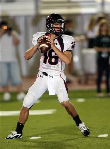 Lake Travis QB Michael Brewer accounted for two TDs in win. 