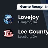 Lee County vs. Lovejoy