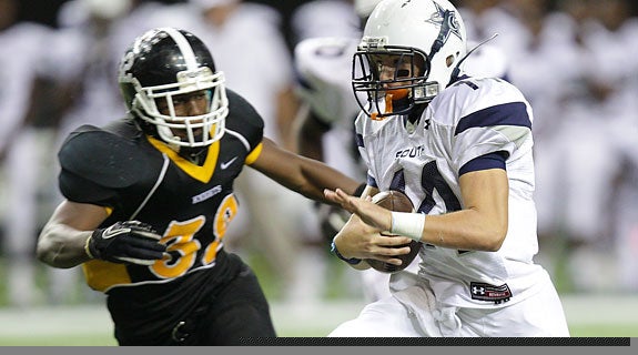 Trey Johnson, left, will be after quarterbacks all season. 
