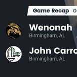 John Carroll Catholic have no trouble against Wenonah