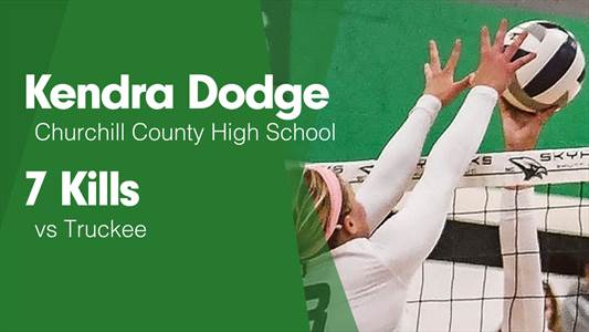 Kendra Dodge Game Report: @ Spring Creek