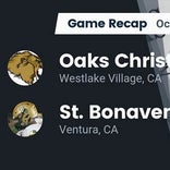 Oaks Christian beats St. Bonaventure for their sixth straight win