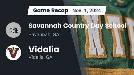 Football Recap: Dynamic Duo of  Isaiah Batten and  Hyers Holland Lead Savannah Country Day to Victory
