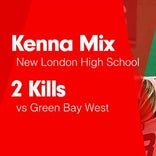 Softball Recap: Kenna Mix leads New London to victory over Winne