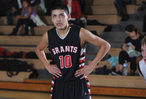 Grants' Matt Vail is fifth in the state in scoring with a 21.8 per game average.