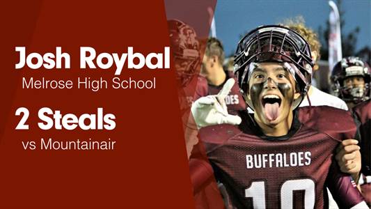 Josh Roybal Game Report: vs Santa Rosa