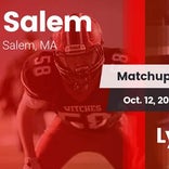 Football Game Recap: Lynn English vs. Salem