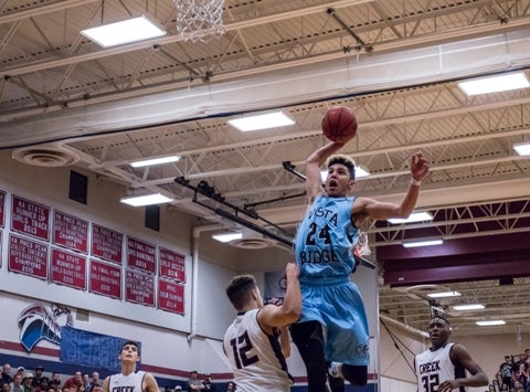 Player-of-the-year candidate Hunter Maldonado has Vista Ridge flying high this season. The Wolves take on Lewis-Palmer on Wednesday in one of the top remaining games of the regular season.