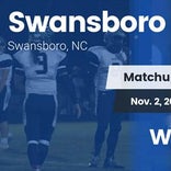 Football Game Recap: Swansboro vs. West Carteret