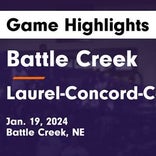Basketball Game Recap: Laurel-Concord-Coleridge Bears vs. Homer Knights