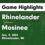 Basketball Game Recap: Rhinelander Hodags vs. Mosinee Indians