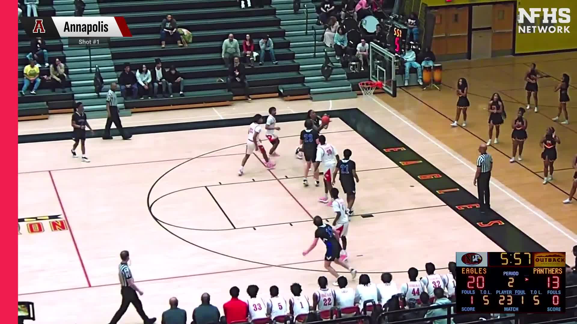 Basketball Recap: North Point Has No Trouble Against Annapolis