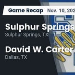 Football Game Recap: Carter Cowboys vs. Sulphur Springs Wildcats