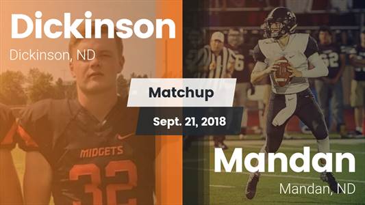 Football Game Recap: Mandan vs. Dickinson