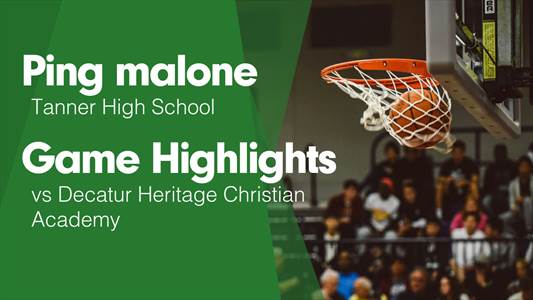 Basketball Recap: Ping Malone's Big Game Can't Quite Lead Tanner