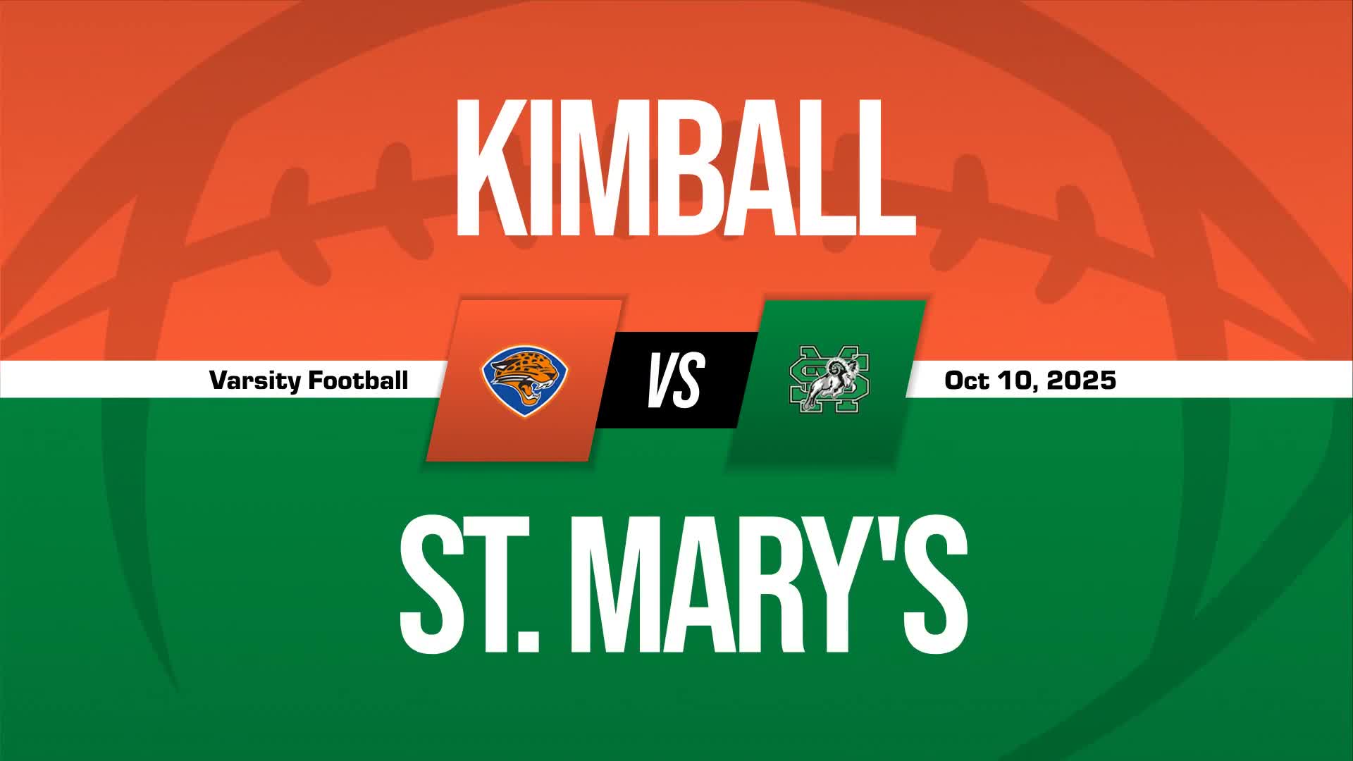 Football Recap: Kimball Takes a Loss + How To Watch